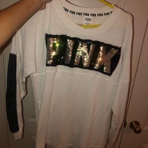 Victoria secret pink long sleeve sweatshirt